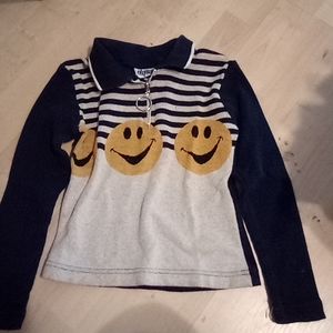 Child's vintage 1970s Happy face Shirt